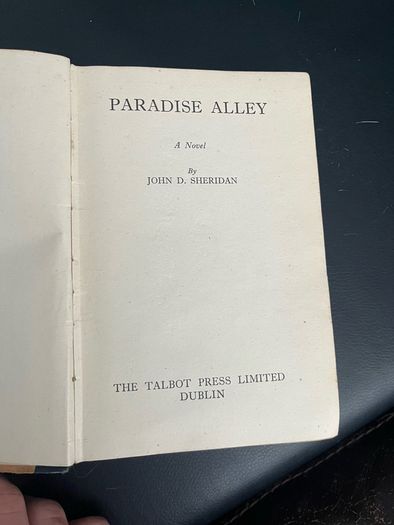 Paradise Alley by John D Sheridan