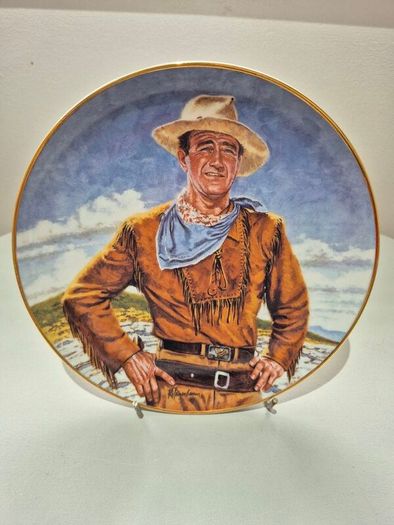John Wayne "The Duke" Limited Edition Collector Plate