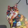 Cat ornament suncatcher Image 2