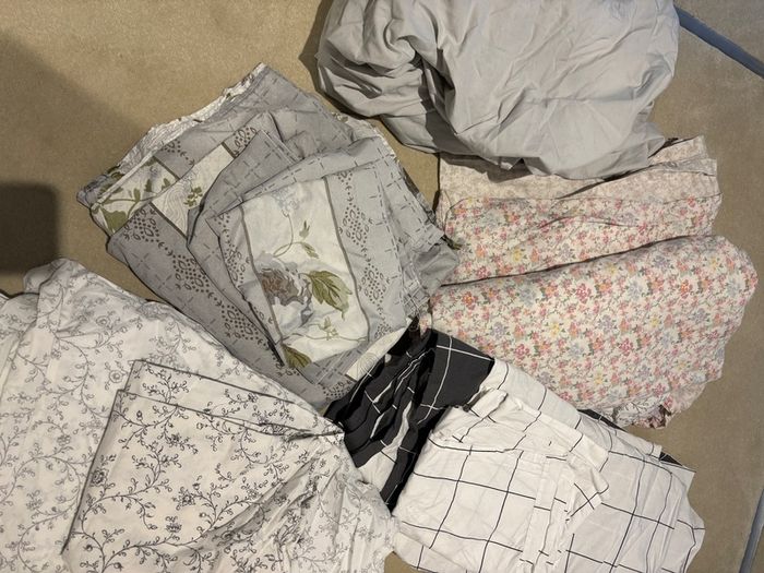Duvet covers and bedsheets