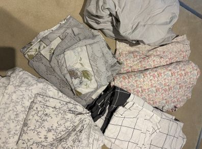 Duvet covers and bedsheets