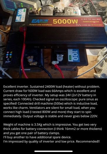 Pure Sine Wave Inverter DC 12v AC 220v Power 5kw 5000W Car Inverter Converte With cable kit
