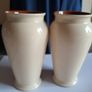Pair of Vintage Art Deco Style Ceramic Vases Image 3
