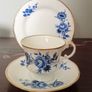 Vintage Clare Blue Floral Pattern Tea Set. Image 6