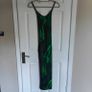 Brand New Green Tie Dye Split Hem Cami Dress size S Image 8