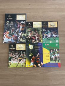 1995 All Ireland Hurling Final, Semi-Final, Leinster Final, Munster Final, League Final, Club Final Match Programmes