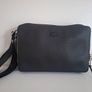 Lacoste Chantaco Pique Leather Reporter Bag Image 2