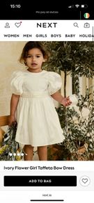 Flower girl dress and shoes