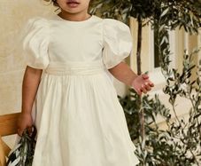 Flower girl dress and shoes