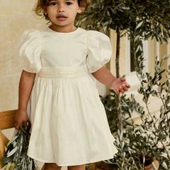 Flower girl dress and shoes