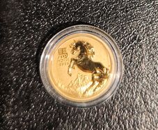 1/10oz Gold Lunar Series III 2026 Year of the Horse
