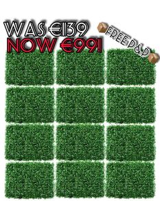 NEW SALE | 12PCS Grass Wall Panel 60 x 40cm Artificial Hedge Boxwood Panels