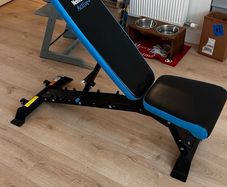 Weight bench + rack