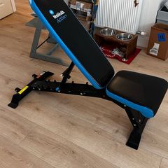 Weight bench + rack