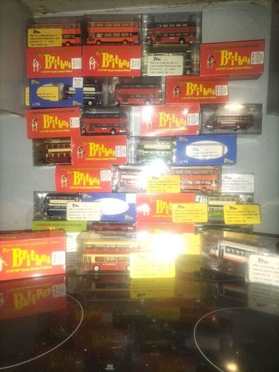 Selling My Britbus busses All Limited Edition Low Numbers some models just 600 made