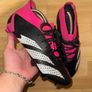 Adidas Predator Accuracy.1 FG Black Shock Pink GW4569 Image 2