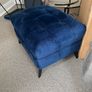 Midnight Blue Footrest Image 3