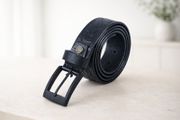 Premium Embossed Genuine Leather Belt Stylish Vintage Designer Belt Durable Formal &amp; Casual Waist Belt