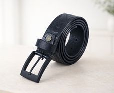 Premium Embossed Genuine Leather Belt Stylish Vintage Designer Belt Durable Formal & Casual Waist Belt