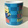 MINIONS (film) - "Dad you're one in a Minion" ceramic mug (c.2015) Image 2