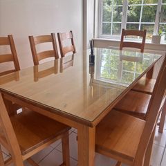 Kitchen table and chairs - solid wood
