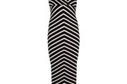 TED BAKER navy white striped red criss cross straps Sz 3 (Fit 10-12UK)