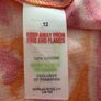 Ladies Pink & Orange Tie Dye Gypsy Midi Dress Image 2