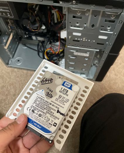 2.5" SSD to 3.5" HDD Adapter Tray