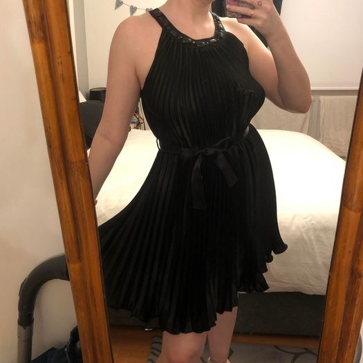 Gorgeous black cocktail dress