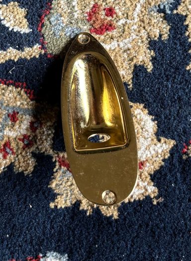 Gold Strat jack input