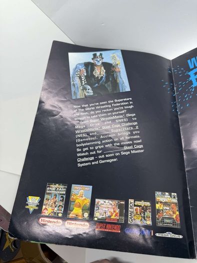 Wwe WWF European spring Tour 1993 Official souvenir Programme