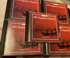 100 Popular Classics Volumes 1-5 - 5 CD's Album Set - 1993 Castle Communications