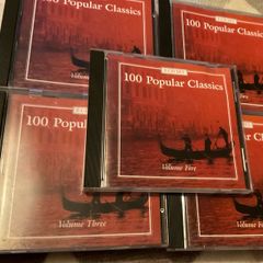 100 Popular Classics Volumes 1-5 - 5 CD's Album Set - 1993 Castle Communications