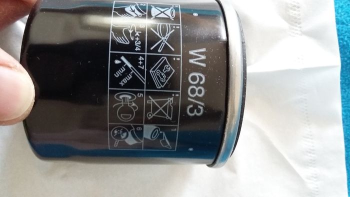 Oil Filter / Car service part  W68 / 3