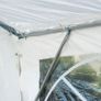 4 x 8m Heavy-duty Outdoor Carport Party Event Tent, Patio Gazebo Canopy Pavilion with 4 Sidewalls, 8 Windows, White Image 5