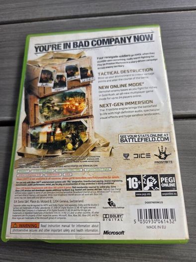 Xbox 360 Battlefield Bad Company