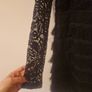black lace dress size 10 Image 2
