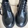 Black Loafer Style Shoes Image 4
