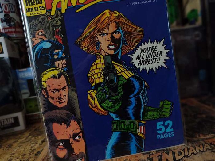2000 AD Presents ! Judge Anderson ! Issue #10 ! Copper Age Comic from 1987 ! by Quality Comics !