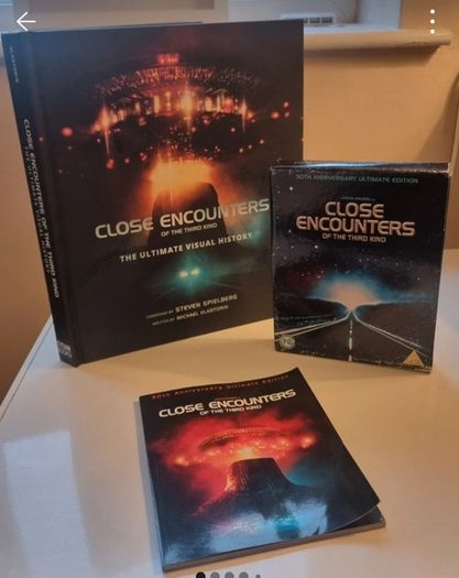 Close Encounters of the Third Kind book+ 30th anniversary double Blu-ray box set