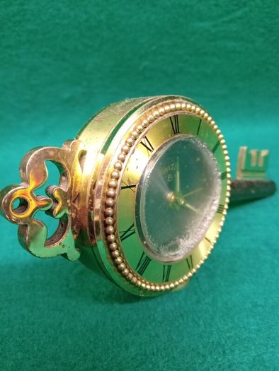 Swiza Alarm Clock/  Key Shaped - 8 day