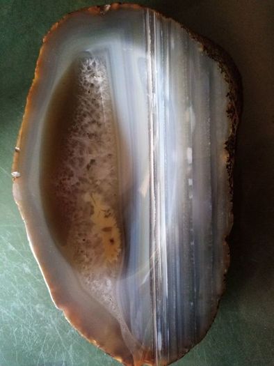 vintage. brown  green. onyx  marble. bowl