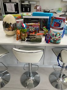 Free box of toys