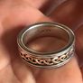 Men's Celtic wedding band Image 8