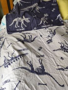 Dinosaur single duvet set (reversible)