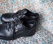 Haix size 6 gortex black leather boots bnwt