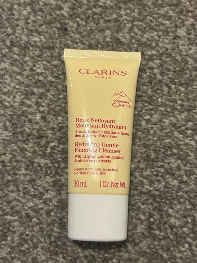 Clarins hydrating gentle foaming cleanser 30ml