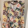 Star by Julien Macdonald yellow floral choker blouse size UK20 EU48 Perfect condition Postage included Image 2