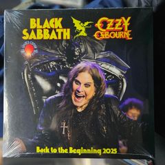 Black Sabbath & Ozzy Ozbourne "Back To The Beginning 2025" Live Vinyl Album Red