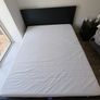 King Size IKEA MALM Bed Frame and Mattress Image 2